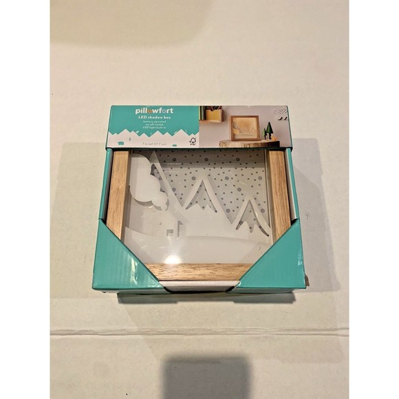PILLOWFORT KIDS' MOOD LIGHTING LED SHADOW BOX (SEE PHOTOS) - Picture 2 of 5